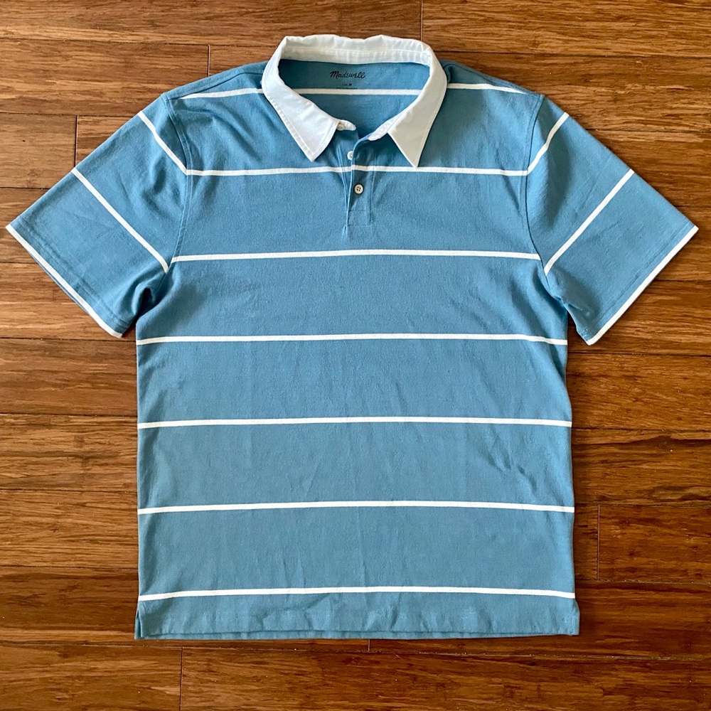 Madewell Short Sleeve Rugby Polo